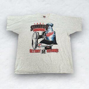 Detroit Red Wings 1997 Stanley Cup Retro Vintage Shirt